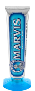 Marvis Blue Toothpaste Holder Basi Stirixis Odontokremas Plastiki Ble